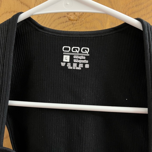 OQQ Black Bodysuit - Picture 2 of 5